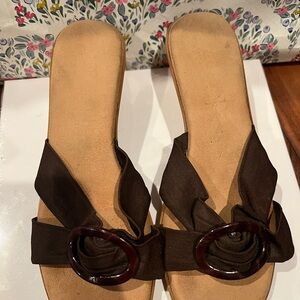 Elegant Brown Women's Sandals